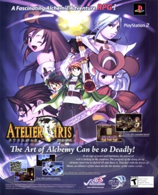 Atelier Iris: Eternal Mana - Advertisement Flyer - Front (United States) - 1839x2267