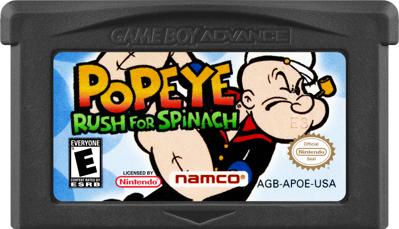 Popeye: Rush for Spinach - Cart - Front (North America) - 1000x574