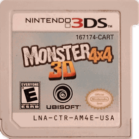 Monster 4x4 3D - Cart - Front (North America) - 1416x1411