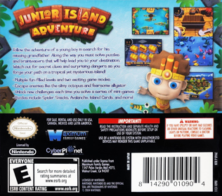 Junior Island Adventure - Box - Back (North America) - 1066x945