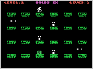 Baldy ZX - Screenshot - Gameplay (World) - 256x192