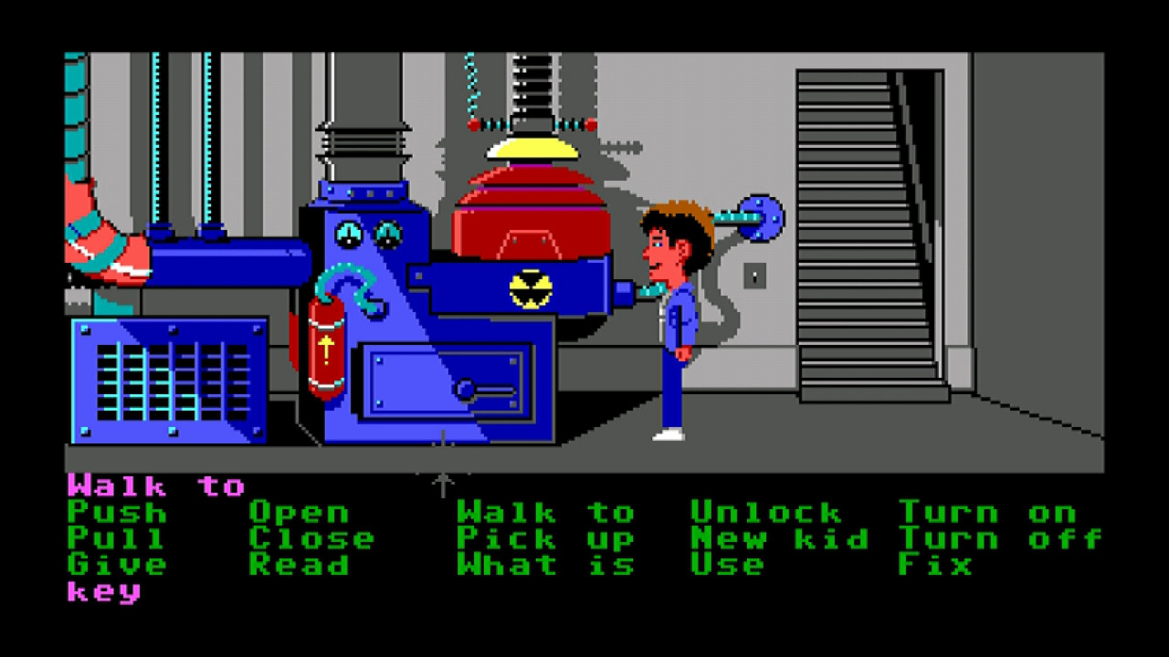 Illustration of Maniac Mansion