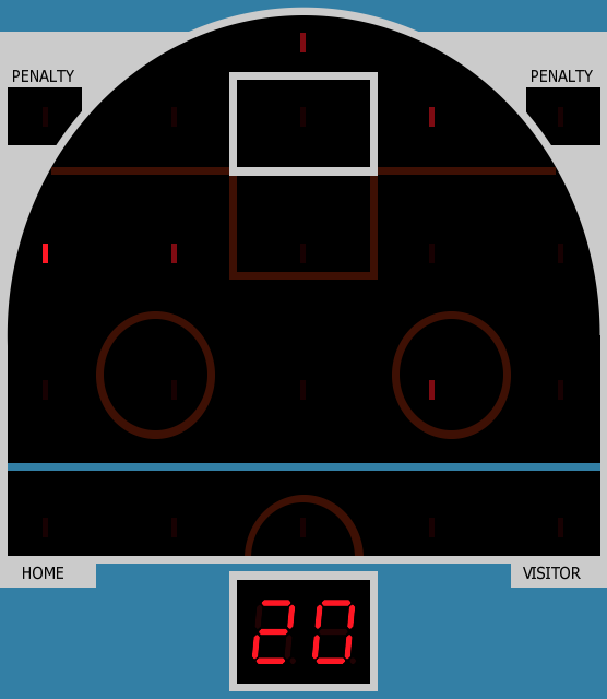 Illustration of Mattel Electronics: Hockey