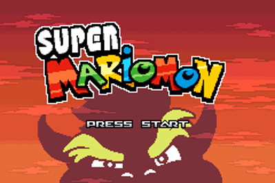 Super MarioMon - Screenshot - Game Title (North America) - 240x160