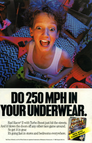 Rad Racer II - Advertisement Flyer - Front (United States) - 1172x1815