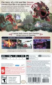 Bayonetta Origins: Cereza and the Lost Demon - Box - Back (North America) - 494x800