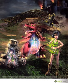 Kameo: Elements of Power - Advertisement Flyer - Front (United States) - 1786x2174