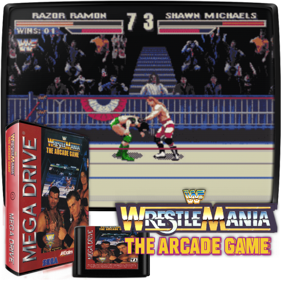 WWF WrestleMania: The Arcade Game - Square (Brazil) - 720x720