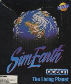 SimEarth: The Living Planet - Box - Front (United Kingdom) - 678x800