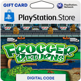 Frogger Returns - Fanart - Disc (World) - 990x985