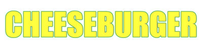 Cheeseburger - Clear Logo (World) - 2144x473