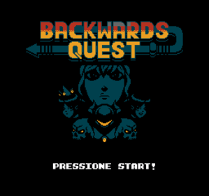 Backwards Quest - Screenshot - Game Title (Europe) - 256x240