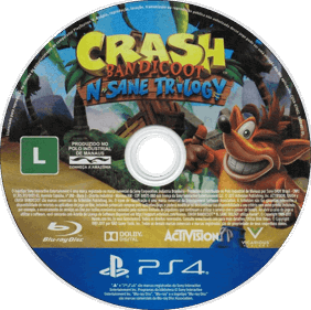 Crash Bandicoot N. Sane Trilogy - Disc (Brazil) - 914x910