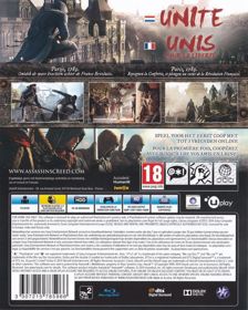 Assassin's Creed: Unity - Box - Back (Europe) - 640x800