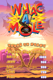 Whac-A-Mole - Screenshot - Game Title (North America) - 256x384