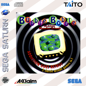 Bubble Bobble also featuring Rainbow Islands - Box - Front - Reconstructed (United States) - 708x709