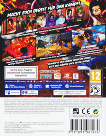 One Piece: Burning Blood - Box - Back (Germany) - 454x582