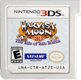 Harvest Moon 3D: The Tale of Two Towns - Cart - Front (North America) - 1007x1004