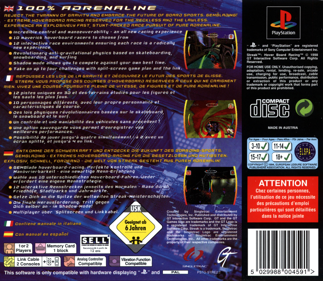 Streak Hoverboard Racing - Box - Back (Europe) - 1603x1394