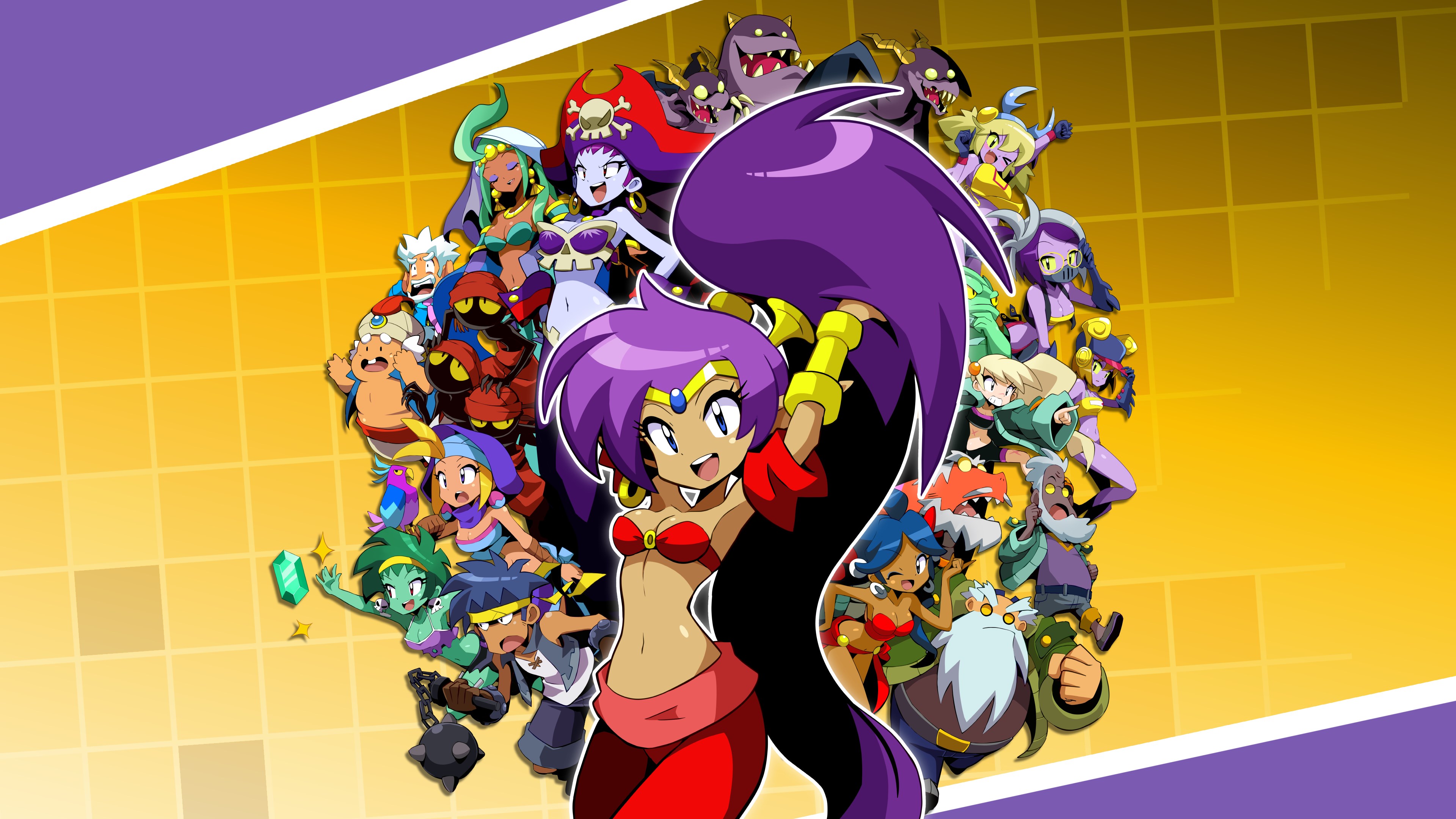 Illustration of Shantae Advance: Risky Revolution
