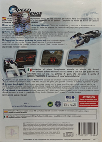 Speed Challenge: Jacques Villeneuve's Racing Vision - Box - Back (Europe) - 1021x1419