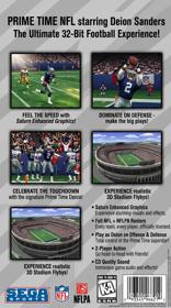 Prime Time NFL Starring Deion Sanders - Box - Back (North America) - 768x1376
