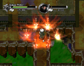 Waku Waku Puyo Puyo Dungeon - Screenshot - Gameplay (Japan) - 320x251