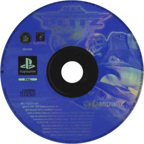 NFL Blitz 2000 - Disc (Europe) - 600x600
