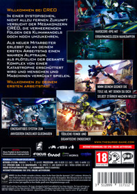 The Surge - Box - Back (Germany) - 1200x1696