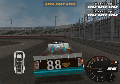 Short Track Racing: Trading Paint - Screenshot - Gameplay (North America) - 640x448