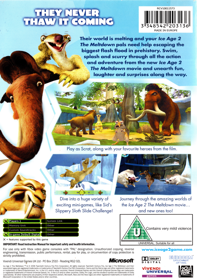 Ice Age 2: The Meltdown - Box - Back (United Kingdom) - 563x800