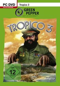 Tropico 3 - Box - Front (Germany) - 338x484