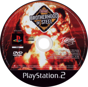 Fallout: Brotherhood of Steel - Disc (Europe) - 772x770