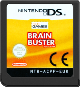 Brain Buster Puzzle Pak - Cart - Front (Europe) - 517x564
