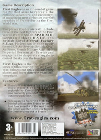 First Eagles: The Great War 1918 - Box - Back (United Kingdom) - 980x1354