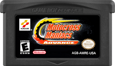 Motocross Maniacs Advance - Cart - Front (North America) - 1000x574