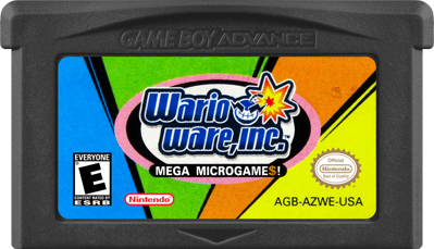 WarioWare, Inc.: Mega Microgame$! - Cart - Front (North America) - 1000x574