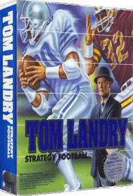 Tom Landry Strategy Football - Box - 3D (North America) - 850x1244