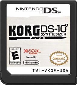 KORG DS-10 Synthesizer PLUS - Cart - Front (North America) - 515x566