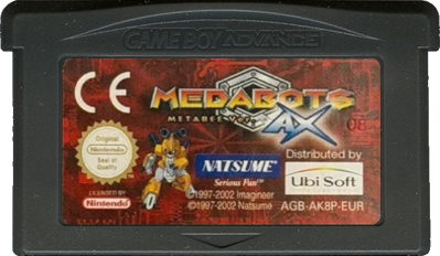 Medabots AX: Metabee Ver. - Cart - Front (Europe) - 702x408
