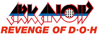 Arkanoid: Revenge of Doh - Clear Logo (Japan) - 1943x722