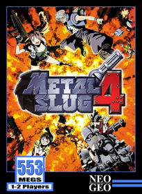 Metal Slug 4 - Fanart - Box - Front (World) - 788x1080