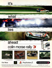 Colin McRae Rally 3 - Advertisement Flyer - Front (United Kingdom) - 2466x3200
