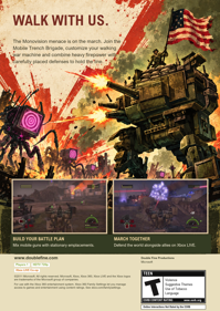 Iron Brigade - Fanart - Box - Back (World) - 1700x2400
