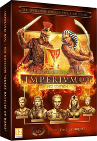 Imperivm RTC: HD Edition "Great Battles of Rome" - Box - 3D (World) - 537x783