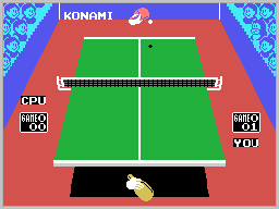 Illustration of Konami's Ping-Pong