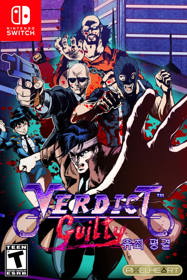 Verdict Guilty - Fanart - Box - Front (North America) - 600x900