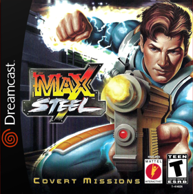 Max Steel: Covert Missions - Box - Front (North America) - 1417x1422