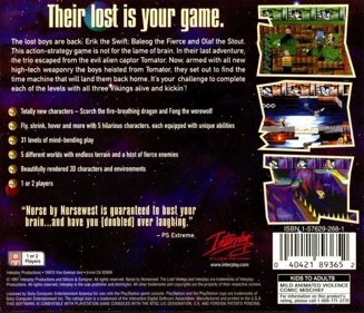 Norse by Norsewest: The Return of the Lost Vikings - Box - Back (North America) - 894x768