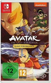 Avatar: The Last Airbender: Quest For Balance - Box - Front - Reconstructed (Germany) - 631x1024